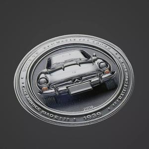 Car Pendant Medallion