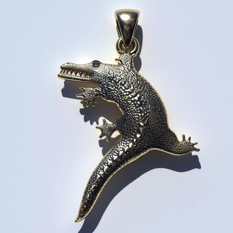 Crocodile Pendant