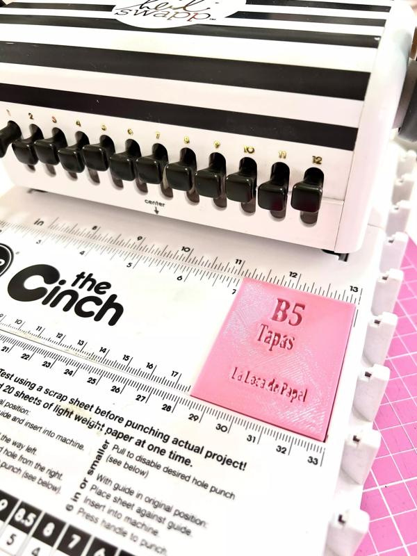 TOPES DE ENCUADERNACION CINCH