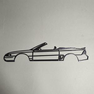 ford mustang (new edge) 1995 lineart