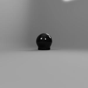 Round gear knob for many Renault/Dacia models including RS