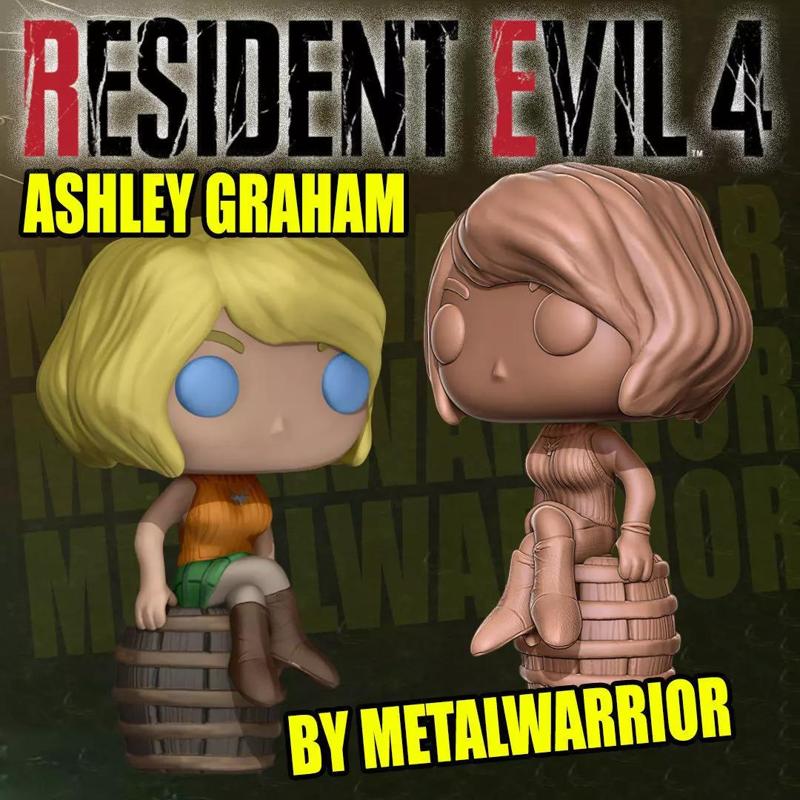 RESIDENT EVIL 4 - ASHLEY GRAHAM - FUNKO POP