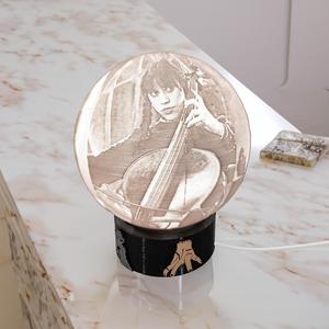 Sphere candle lamp litofania lamp Merlina Adams