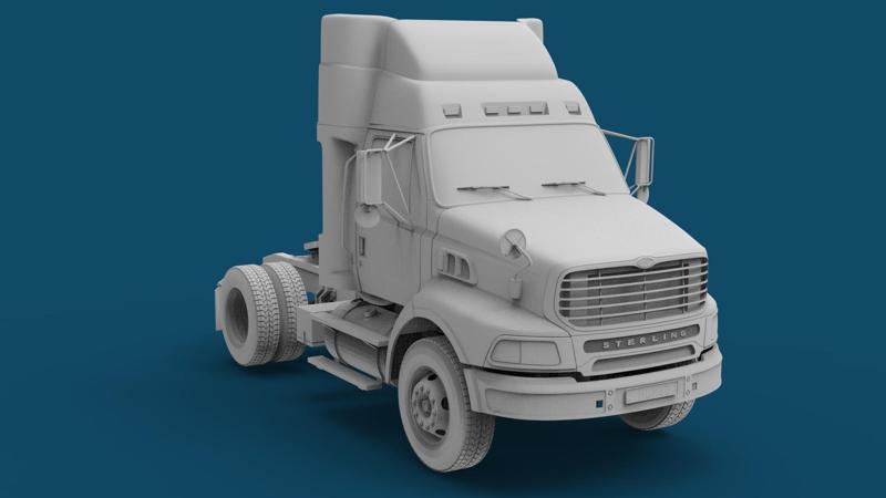 Ford Sterling A9500 Tractor Truck Ready to Print