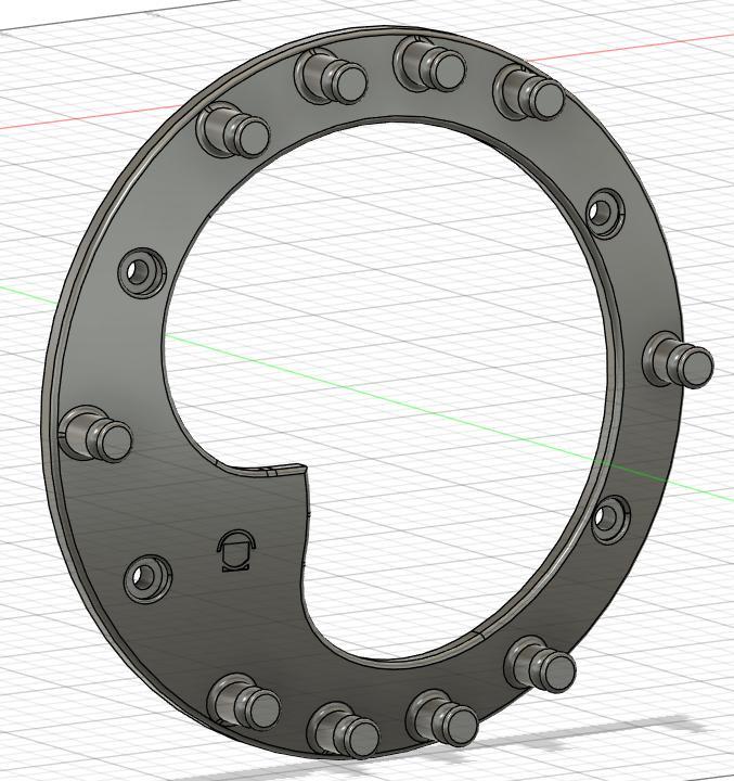 Thrustmaster TH8A rubber resistance mod + 7Gear removed