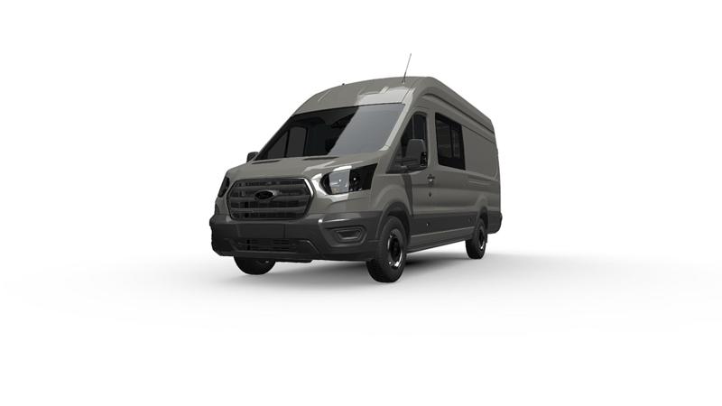 Ford Transit Double Cab-in-Van H3 350 L4 (Magnetic Grey)
