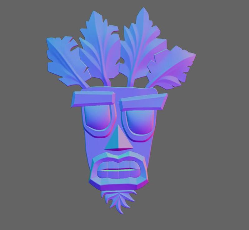 aku aku crash bandicoot