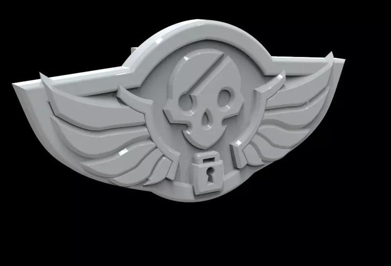 Mccree Deadlock belt buckle 3D PRINTABLE MODEL for cosplay