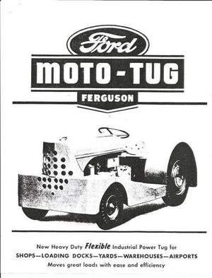 Ford Ferguson TUG Aircraft B-NO 40 1/48