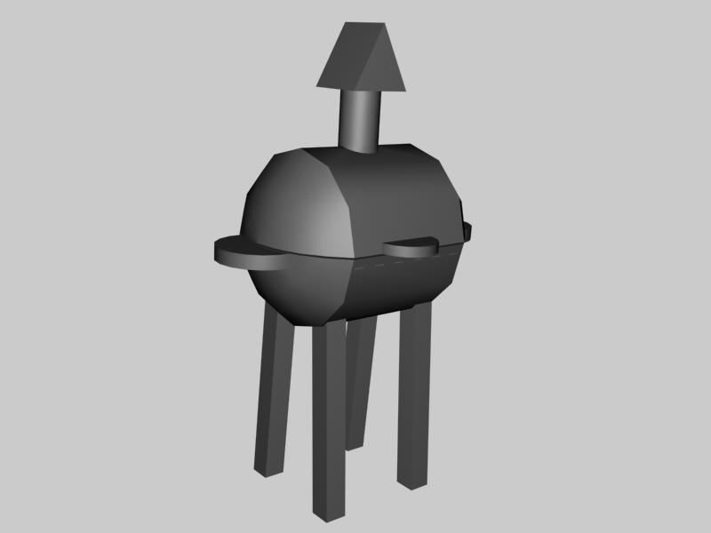 BBQ Grill 1/10 scale