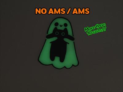 Spooky Halloween Cats Wall Art No. 6 (NO AMS/AMS)