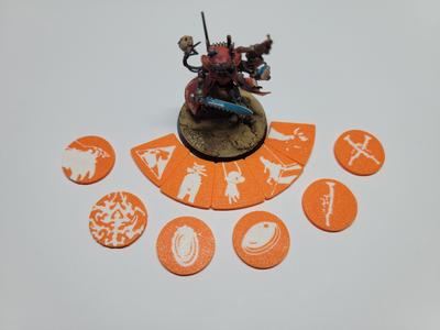 KT24 Mandrake Tokens (deboss and multicolor)