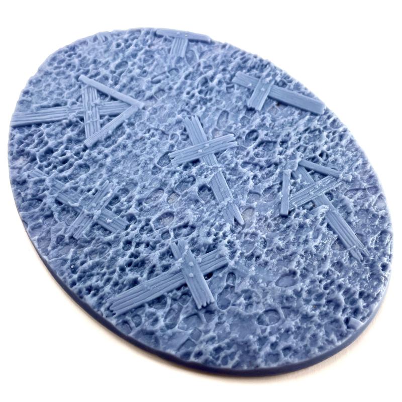 33-Piece Round Base Set with Magnet Slots : Mud and Crosses