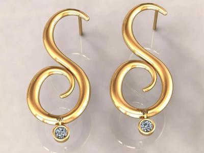 Wave Earrings