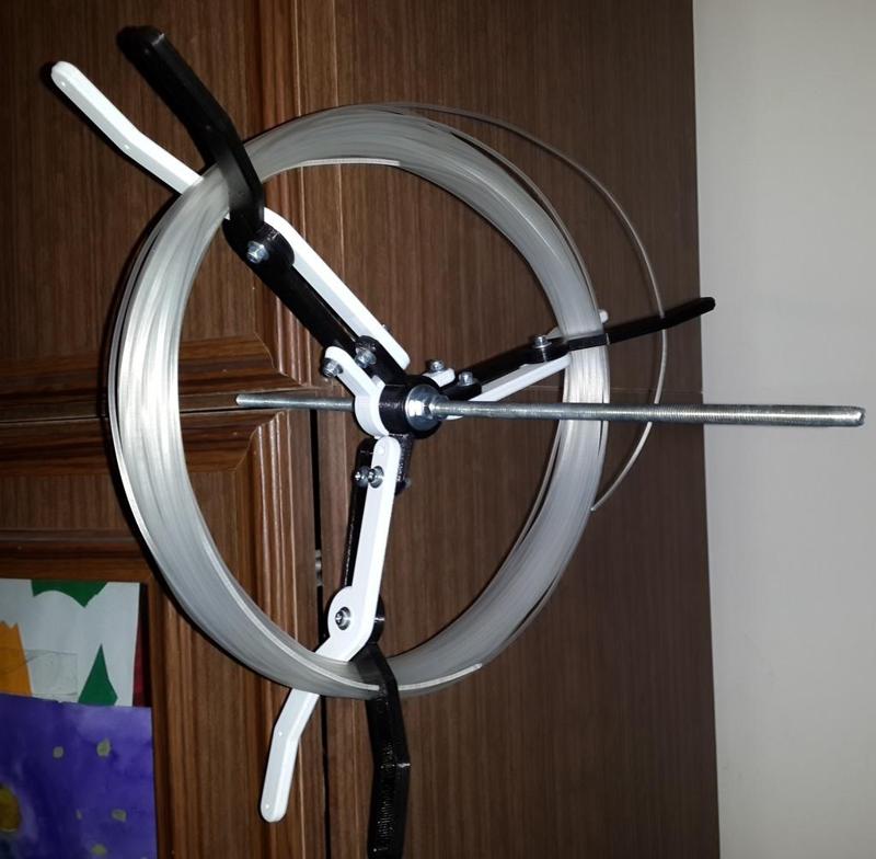 1.75/6 mm Contractible spool for filament coils