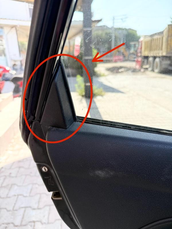 Ford Fiesta Mk 7  (2009-2012) back door cover (L)