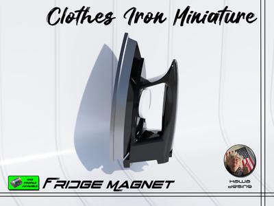 Clothes Iron Fridge Magnet