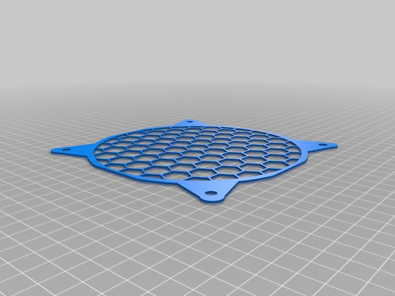  120mm FanGrill Hexagon