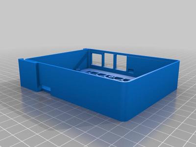 Ender 3 S1 Case for Raspberry Pi 4 and 2x XL4005 Buck Converter No Switch 