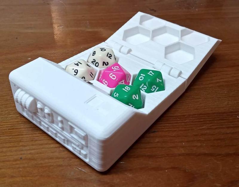 Star Trek Adventures RPG 5D20 Tricorder Dice Holder