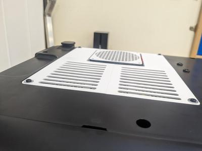 Thinned and Supportless FlashForge Adventurer 3 Bottom Cover for 80mm Motherboard cooling fan
