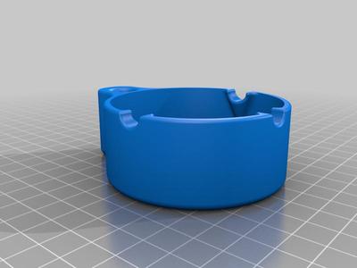 Ashtray with Snuffer