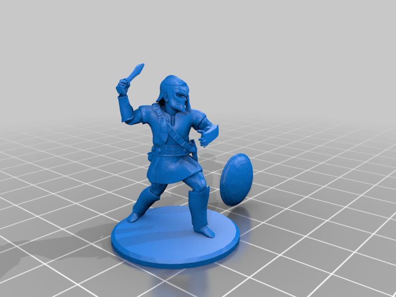 1/56th Scale (28mm) Carl Tabot  Sci/Fi Mini