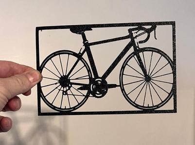 Wall Art - Bike In The Frame