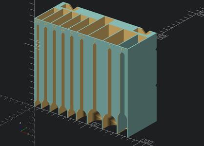 Customized Battery Dispienser (AAA, AA, C, 9V, 18650)