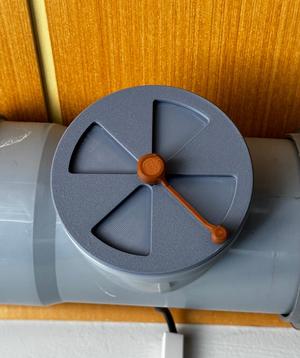 PVC Pipe 100mm Vent Mount Adjustable