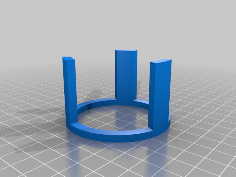 Bottle stand upside down