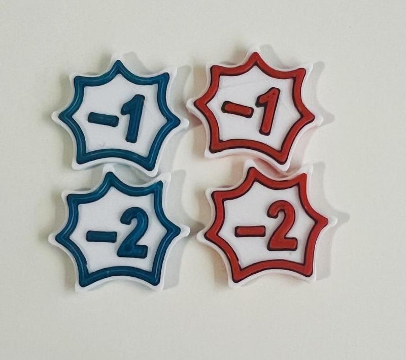 Marvel Champions Negative Stat Tokens