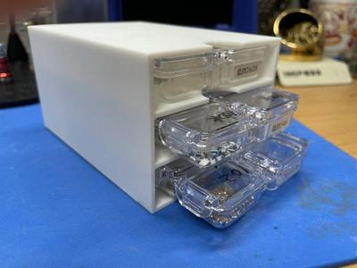 SMD-Parts Rack for DAISO 10pcs Case