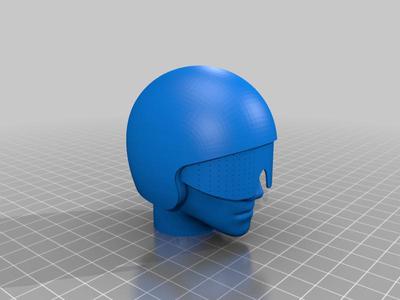 Paraglider Harness-Pilot hands and head