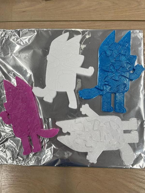 Blue Puzzles - Bandit (Dad) & Chilli (Mom)