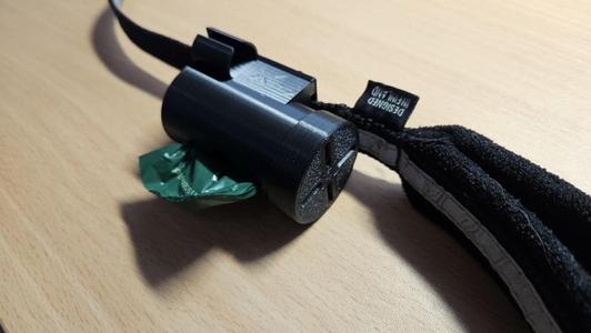 Dog poop bag holder v2