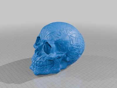 Celtic Skull