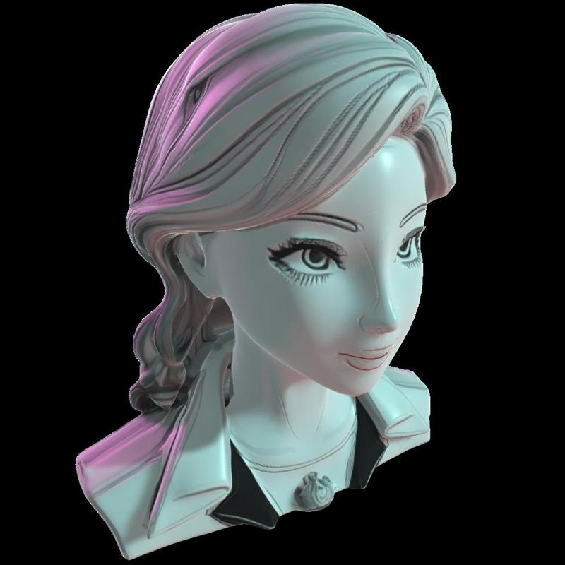 Graceful Muse Bust