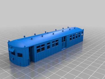 Victorian Railways Leyland railmotor HO