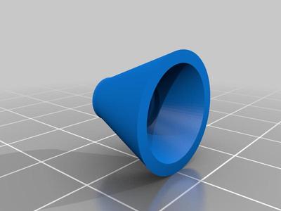 Cup to turn chopstick into blow dart in Cold Steel .625 Blow Gun