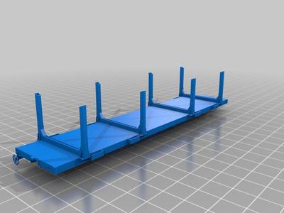 Tasrail FD log wagon HOn3.5