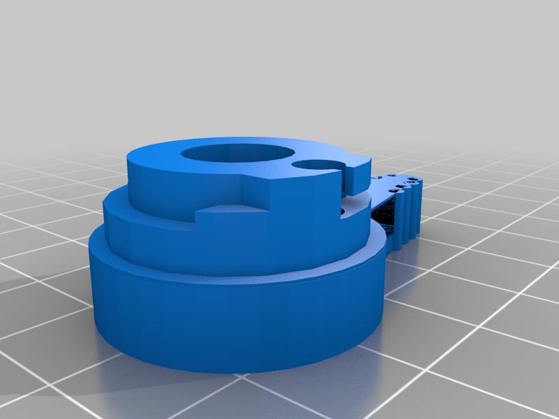 Improved Kawasaki choke lever (KLR 650, KLX)