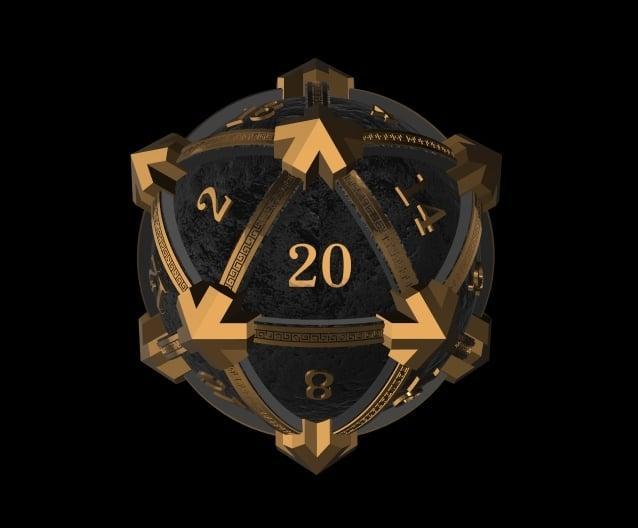 D20 dice