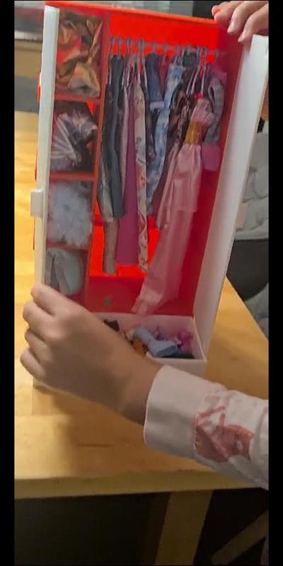 Barbie Wardrobe / Kleiderschrank