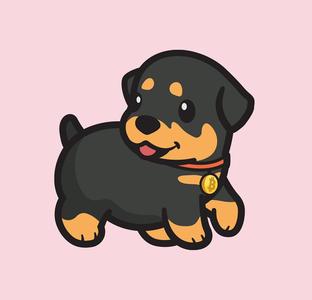 Little Thor ADORABLE DOGGO Dog Keychain - Dog keychain cute