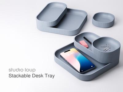 Stackable Desk Tray