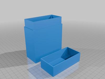 Polaroid photo storage box.