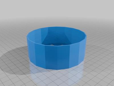 gold pan sifter 4 in wide by 1.5 in tall