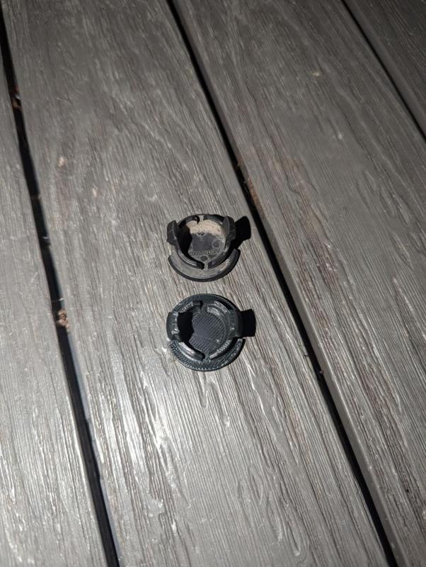 Smart fortwo 2015 rear air diffuser cover