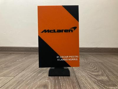 McLaren F1 Sign 2024
